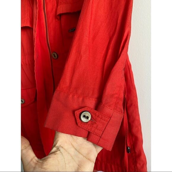 BCBGeneration Trench Coat With Hood - Picture 8 of 15